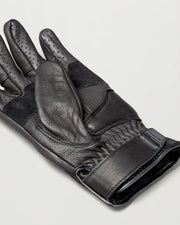 BELSTAFF HAMPSTEAD MOTORCYCLE GLOVES - BLACK / BLACK