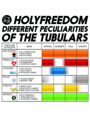 HOLY FREEDOM PRIMALOFT TUBE SCARF - GLEMSEK BLACK