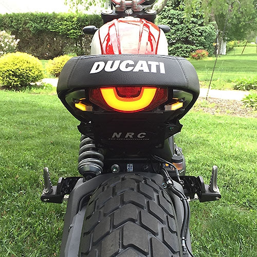 NEW RAGE CYCLES DUCATI SCRAMBLER CLASSIC/ICON/FULL THROTTLE/URBAN ENDURO FENDER ELIMINATOR KIT (2015 - 2017)