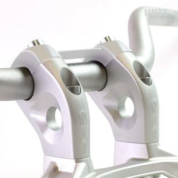 UNIT GARAGE RAISED AND SET BACK HANDLEBAR RISERS FOR BMW NINET URBAN GS-SCRAMBLER