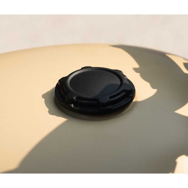 MOTONE TELSTAR LOW PROFILE FUEL GAS CAP - BILLET ALUMINIUM - BLACK