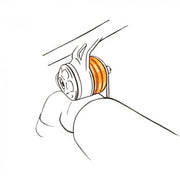 UNIT GARAGE SPACER FOR DOUBLE BAG FRAME