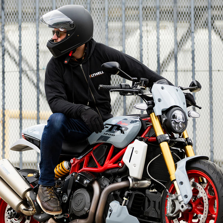 BILTWELL LANE SPLITTER ECE 22.06 - FLAT BLACK