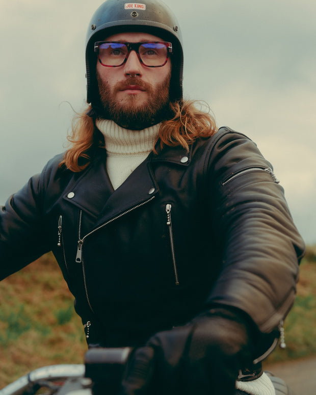 GOLDTOP 100% MERINO WOOL CLASSIC SUBMARINER SWEATER - ECRU