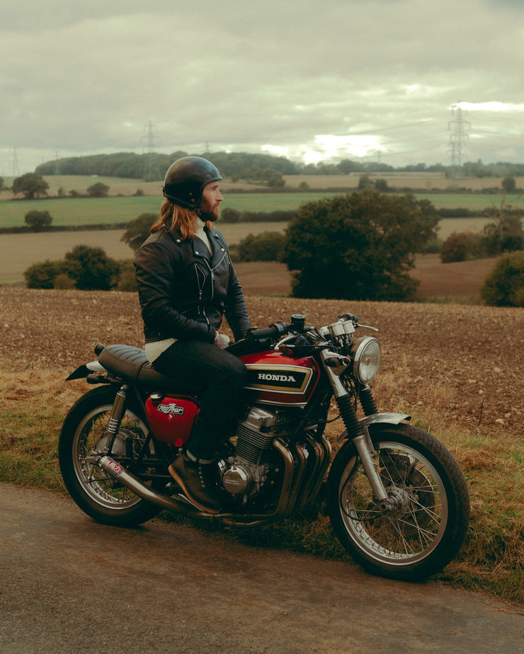 GOLDTOP 617 JACKET (CE ARMOURED) - BLACK