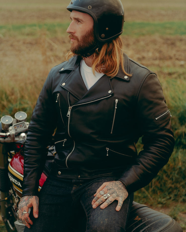 GOLDTOP 617 JACKET (CE ARMOURED) - BLACK