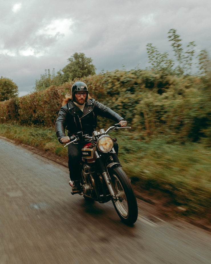 GOLDTOP 617 JACKET (CE ARMOURED) - BLACK