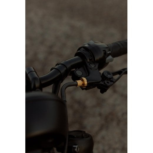 MOTONE TWISTER CLUTCH CABLE ADJUSTER - BRASS - M8x1.25x18