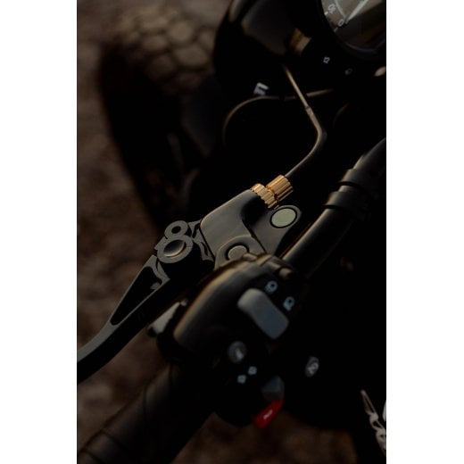 MOTONE TWISTER CLUTCH CABLE ADJUSTER - BRASS - M8x1.25x18