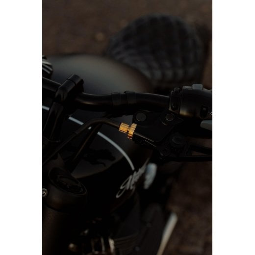MOTONE TWISTER CLUTCH CABLE ADJUSTER - BRASS - M8x1.25x18