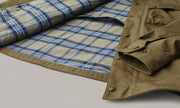 BELSTAFF MANSION MOTORCYCLE OVERSHIRT - OLIVE GREEN