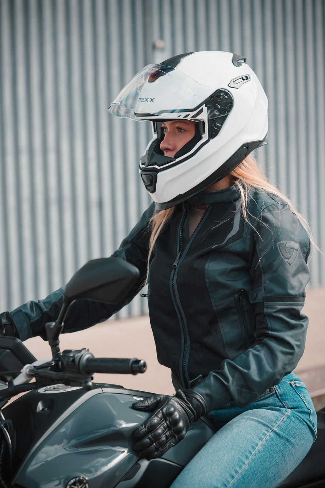 NEXX Y.100 HELMET - CORE - WHITE – Strath Moto