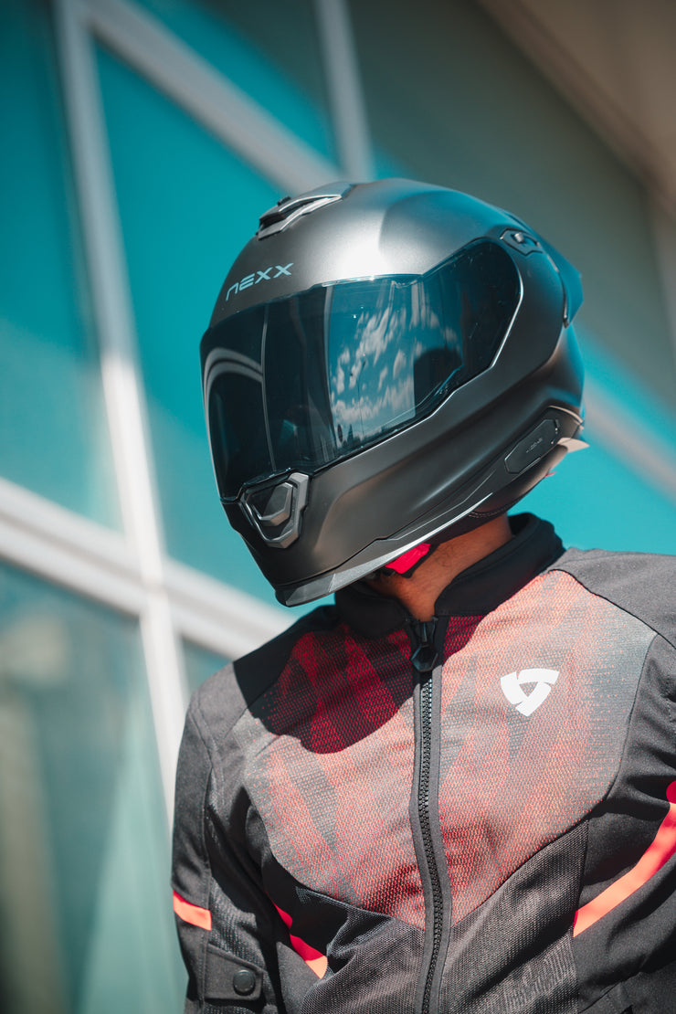 NEXX Y.100R HELMET - FULLBLACK - MT BLACK