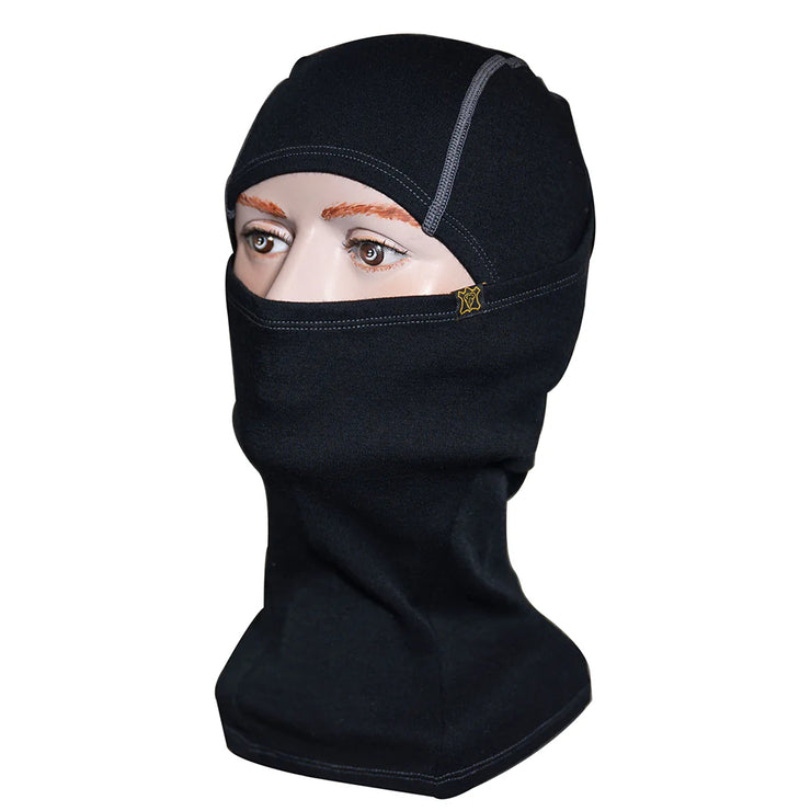 GOLDTOP MERINO WOOL BALACLAVA - BLACK