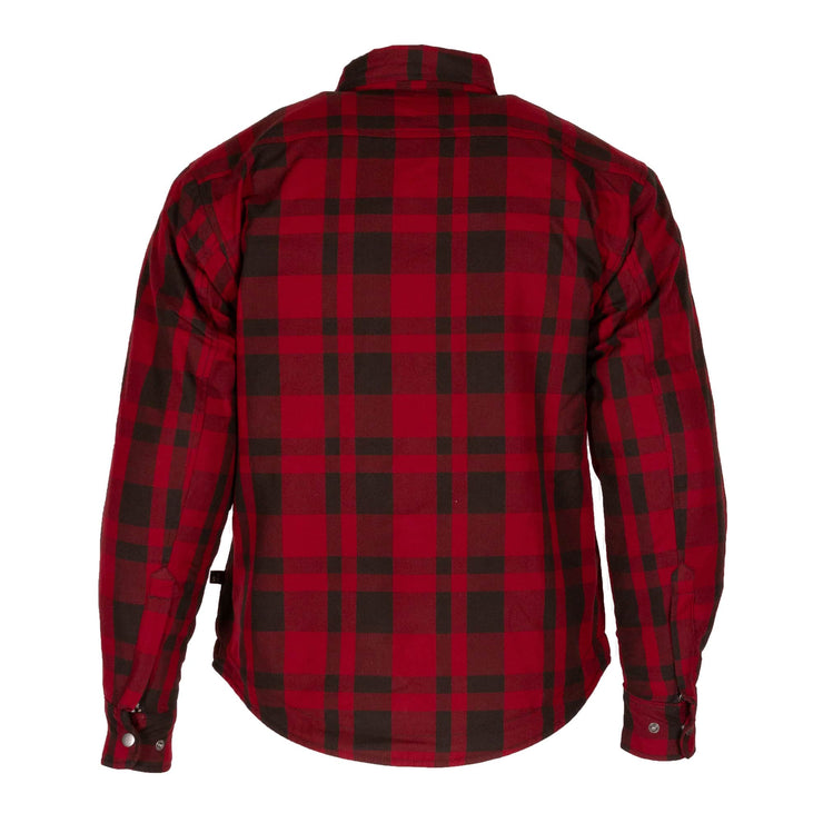 MERLIN AXE HYDRO WATERPROOF KEVLAR RIDING SHIRT - RED