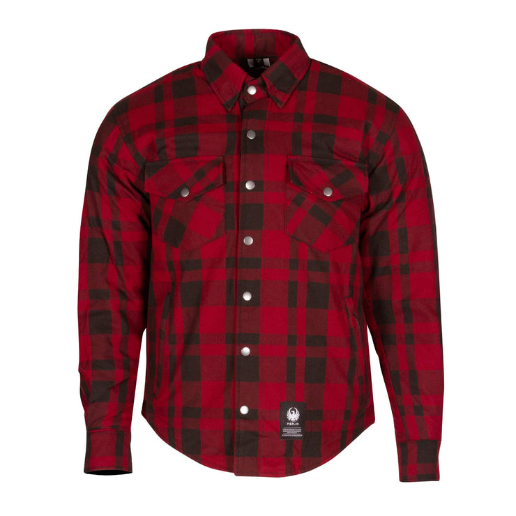 MERLIN AXE HYDRO WATERPROOF KEVLAR RIDING SHIRT - RED
