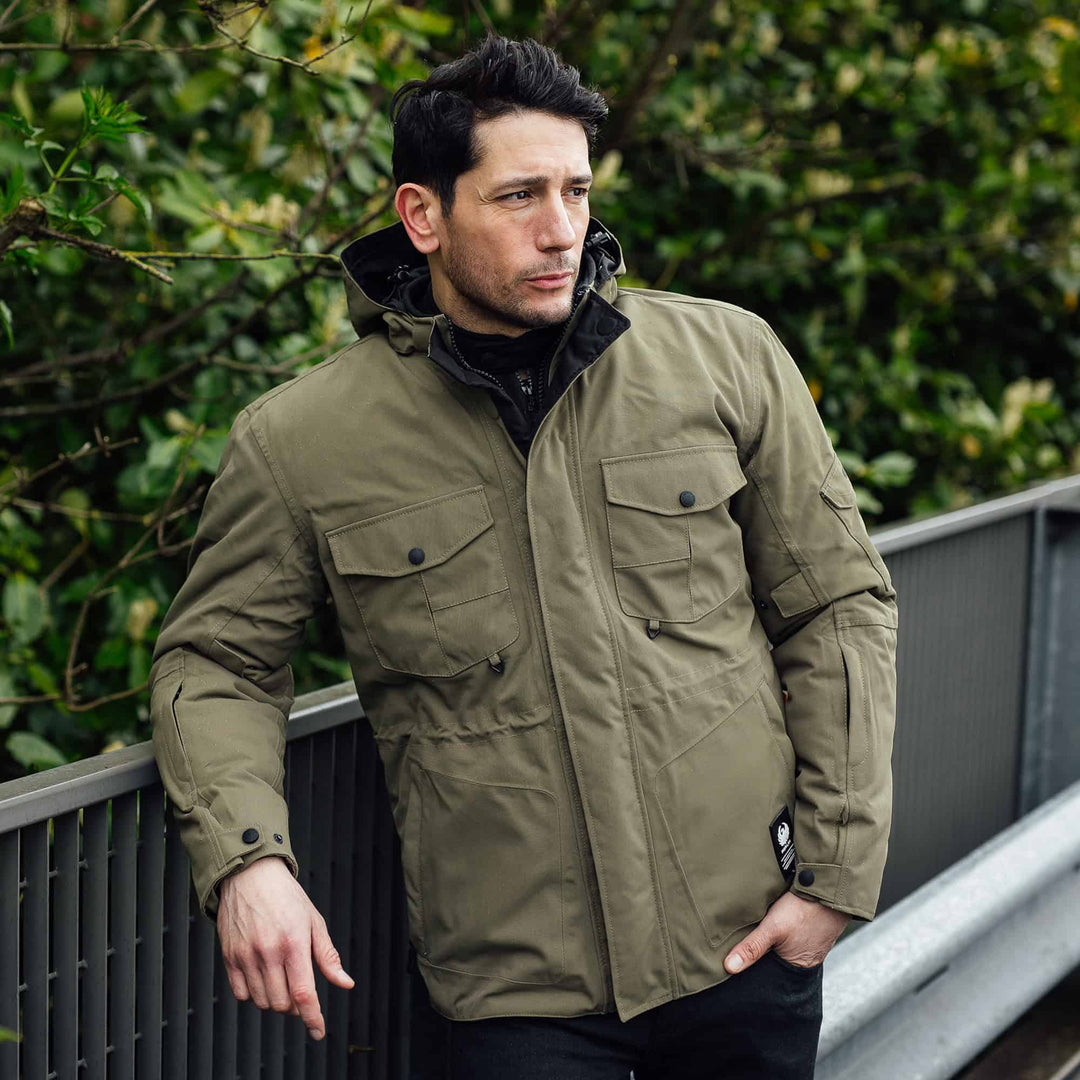 MERLIN JAGGER URBAN UTILITY D30 JACKET - OLIVE – Strath Moto