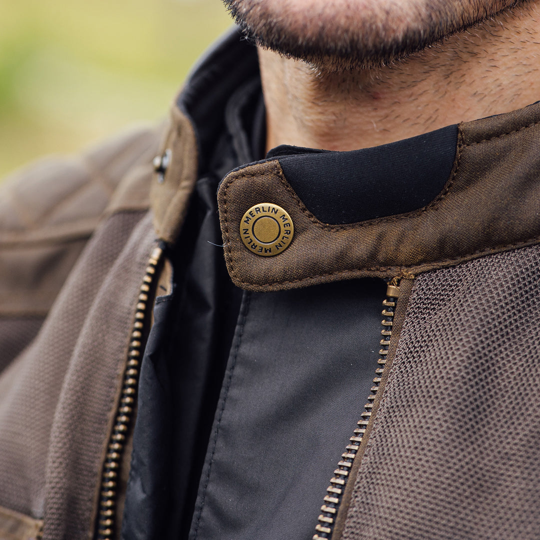 英国 MERLINバートン ワックスコットン ジャケット / オリーブ S(M) MERLIN SHENSTONE II COTEC AIR JACKET - OLIVE - SIZE XXL – Strath Moto