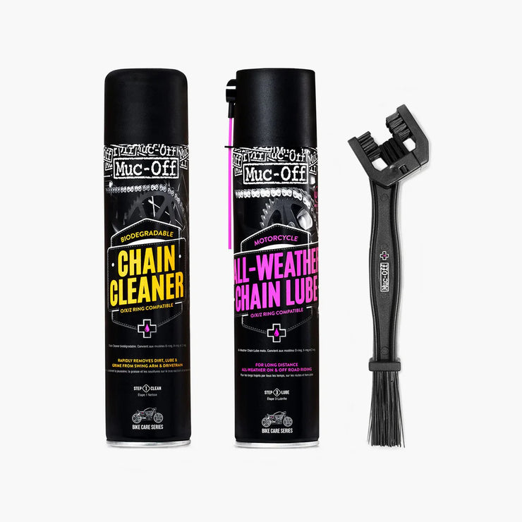 MUC-OFF MOTORCYCLE CHAIN CARE KIT