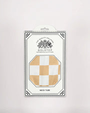 GOLDTOP NECK TUBE - CHECKERED IVORY