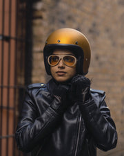 DMD RETRO JET HELMET ECE 22.06 - OCRA