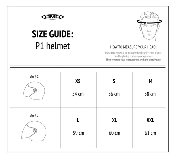 DMD PROJECT-1 (P1) JET HELMET ECE 22.06 - MATTE BLACK