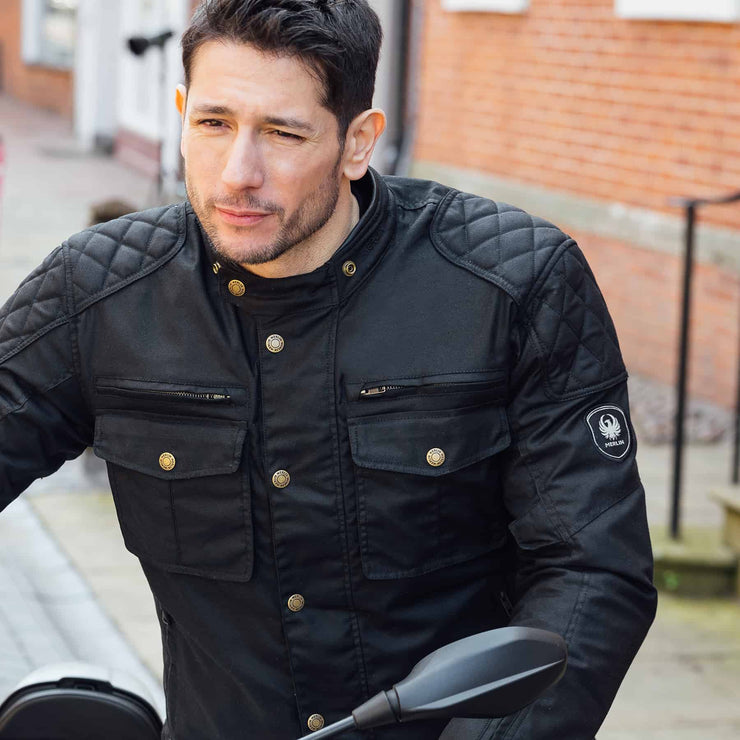 MERLIN PERTON II COTEC D3O JACKET - BLACK