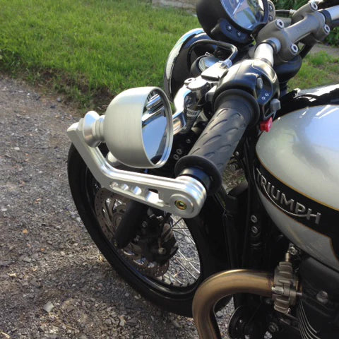 JOKER MACHINE BAR END MIRROR MOUNT FOR TRIUMPH BONNEVILLE T100/T120, BOBBER
