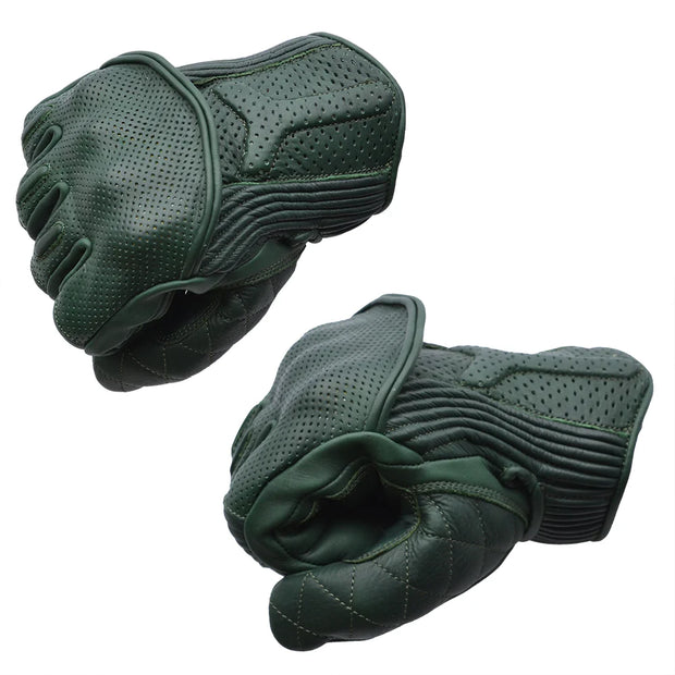 GOLDTOP SILK LINED PREDATOR GLOVES - RACING GREEN