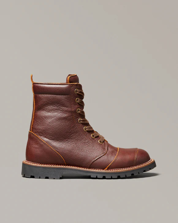 BELSTAFF RESOLVE WATERPROOF MOTORCYCLE BOOTS - BROWN