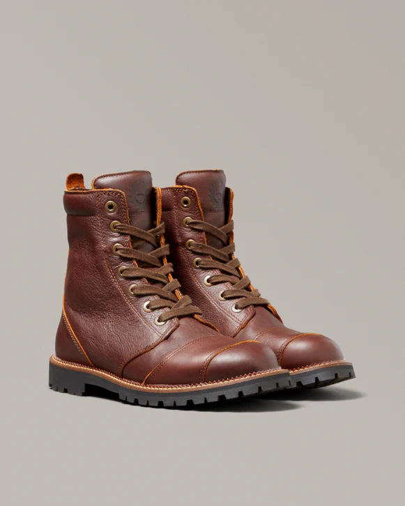 BELSTAFF RESOLVE WATERPROOF MOTORCYCLE BOOTS - BROWN