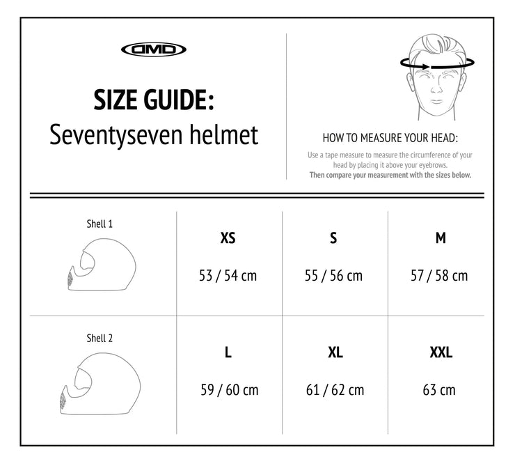 DMD SEVENTYSEVEN HELMET ECE 22.06 - CREAM