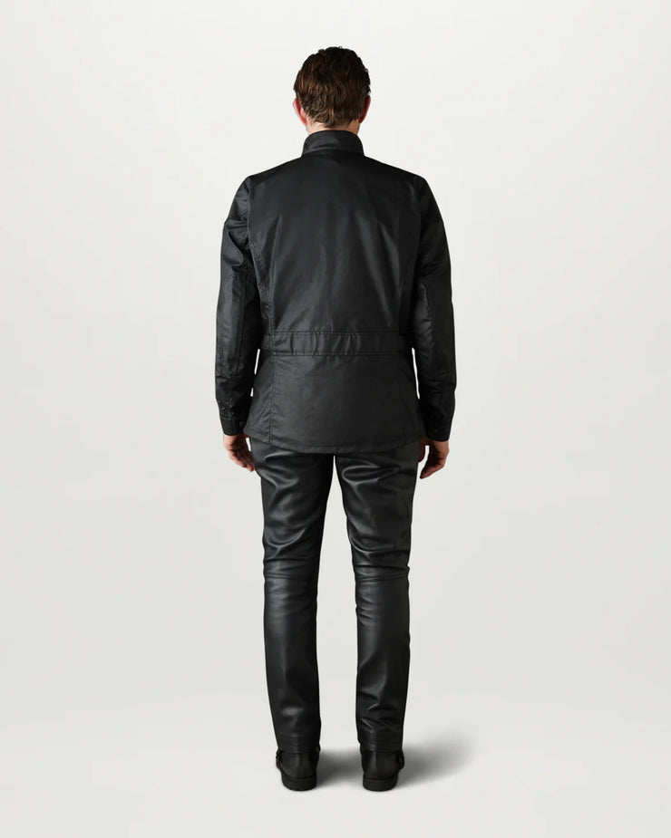 BELSTAFF CROSBY MOTORCYCLE JACKET - STEALTH BLACK