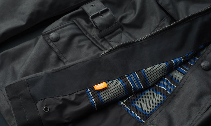 BELSTAFF CROSBY MOTORCYCLE JACKET - STEALTH BLACK
