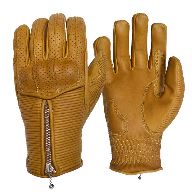 GOLDTOP SILK LINED RAPTOR GLOVES - SAND