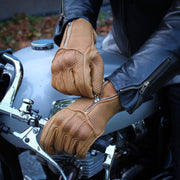 GOLDTOP SILK LINED RAPTOR GLOVES - SAND