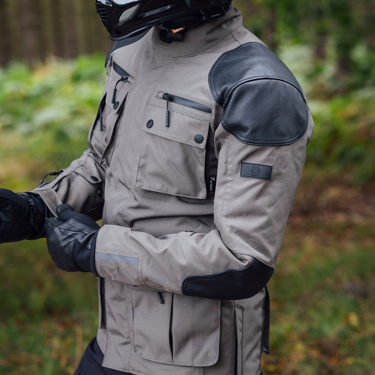 Merlin Sayan Explorer MERLIN SAYAN D3O® LAMINATED JACKET - KHAKI - SIZE S - SALE! – Strath Moto