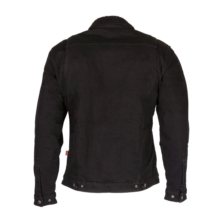 MERLIN SHERPA JACKET - BLACK