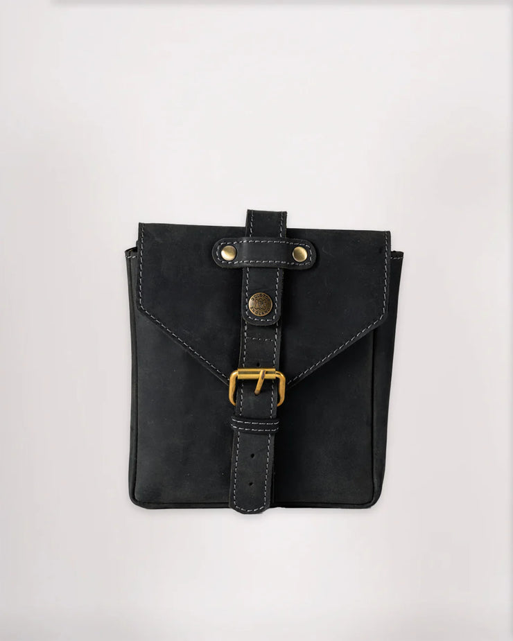 GOLDTOP LEATHER TANK BAG - SMALL - BLACK