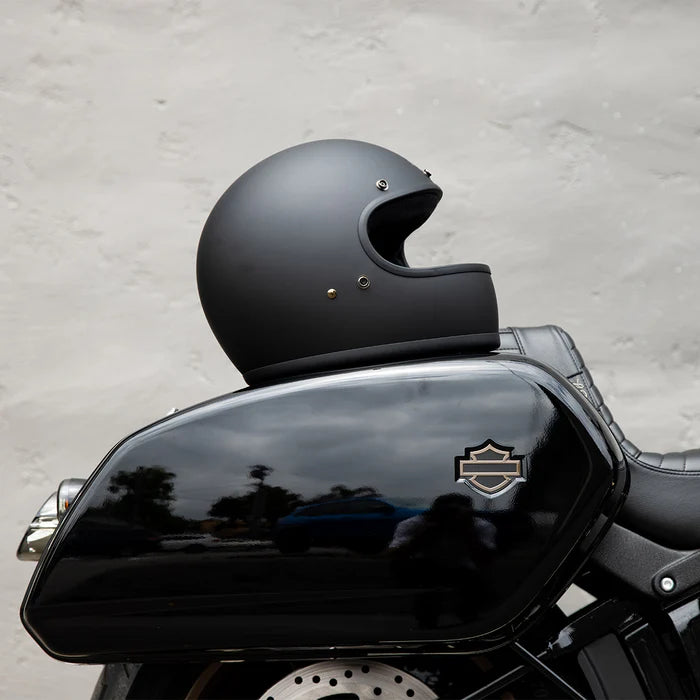 BILTWELL GRINGO ECE 22.06 HELMET - FLAT BLACK