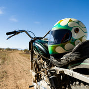 BILTWELL GRINGO S ECE 22.06 HELMET - BORN FREE COLLAB