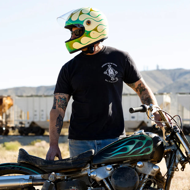 BILTWELL GRINGO S ECE 22.06 HELMET - BORN FREE COLLAB