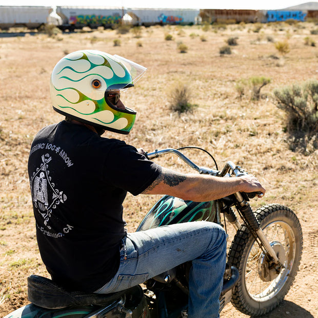 BILTWELL GRINGO S ECE 22.06 HELMET - BORN FREE COLLAB