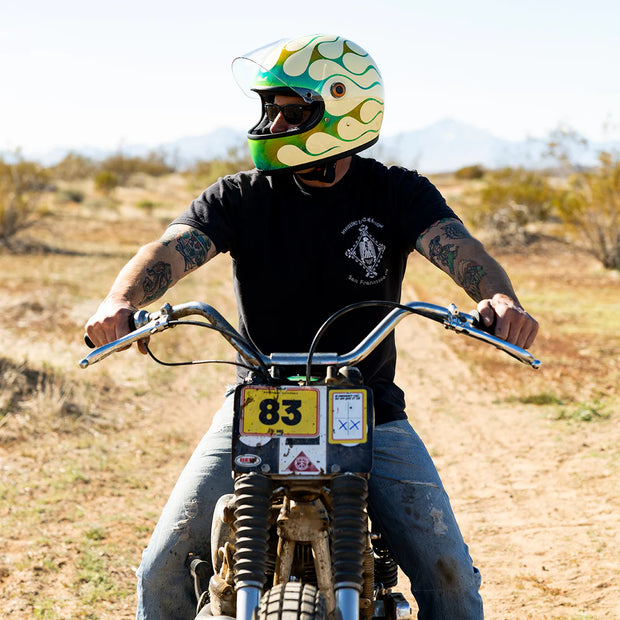 BILTWELL GRINGO S ECE 22.06 HELMET - BORN FREE COLLAB