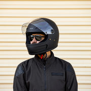 BILTWELL GRINGO SV ECE 22.06 HELMET - FLAT BLACK