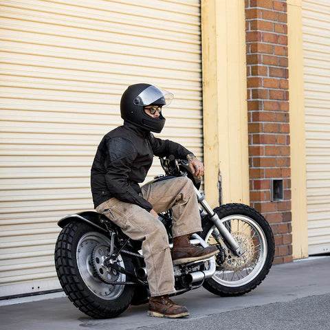 BILTWELL GRINGO SV ECE 22.06 HELMET - FLAT BLACK