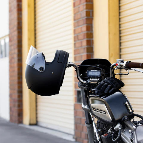 BILTWELL GRINGO SV ECE 22.06 HELMET - FLAT BLACK