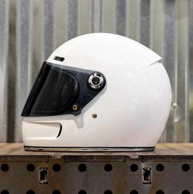 BILTWELL GRINGO S/GRINGO SV FLAT SHIELD FOR ECE 22.06 HELMETS - DARK SMOKE