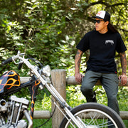 BILTWELL METAL T-SHIRT - BLACK
