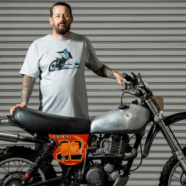 BILTWELL ROOST T-SHIRT - GREY